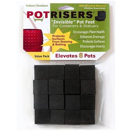 POTRISERS Potrisers PR 32 Potriser 32 Pack Invisible Pot Feet PR 32